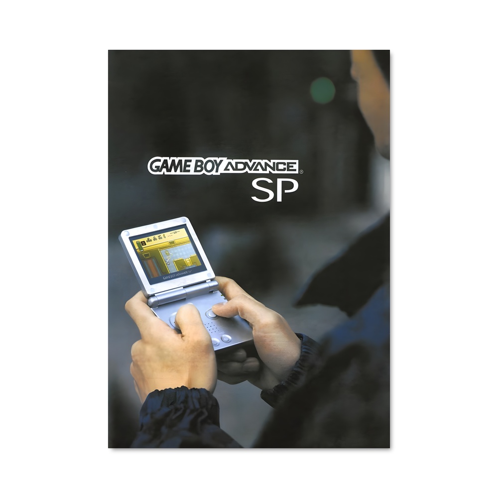 Poster Gameboy de advance – affiche Consoles